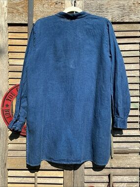 Eileen Fisher Indigo Blue Long Sleeve Shirt